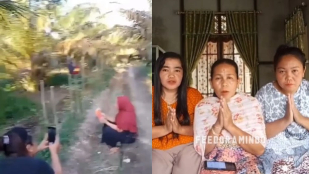 Viral Video Warga Olok Olok Bacaan Taawudz. (Instagram)